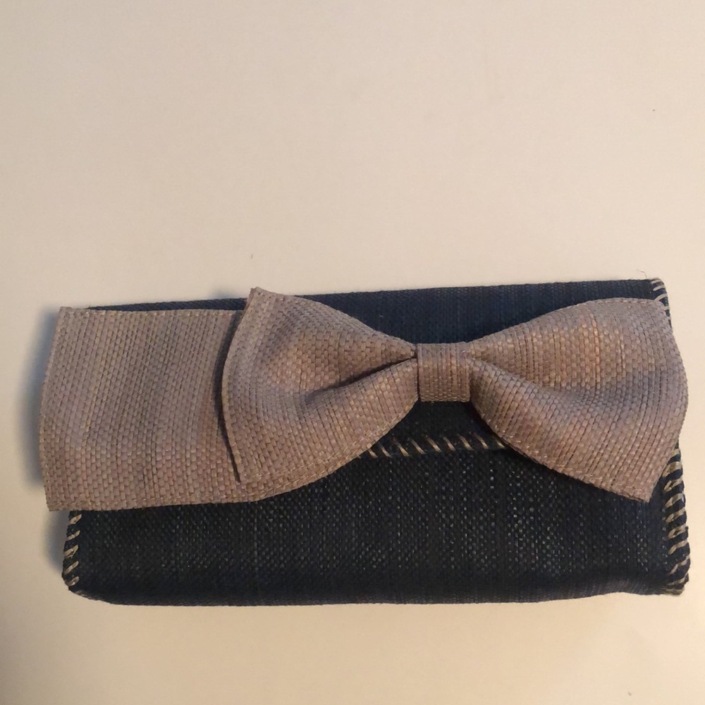 Straw Clutch Handbag - Picture 2 of 11